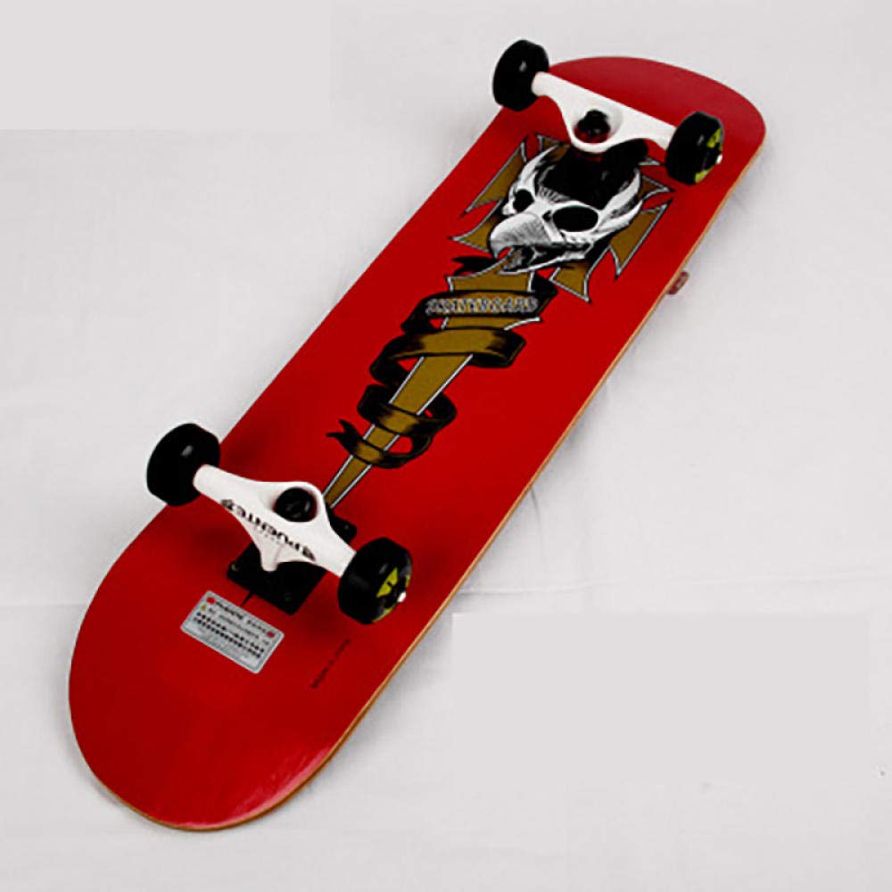 Standard Cruising Skateboards Adult Long Skateboard 807 7 cm 8-Layer Maple Deck Non-Slip and Waterproof 95A Shock Absorption