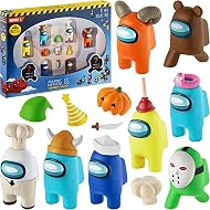 Producto oficial y con licencia completa: producto auténtico de Among Us de Toikido e Innersloth. Colecciona un total de 16 personajes Colecciona los personajes que llevan los sombreros más icónicos: 8 figuras en 1 caja de lujo con 5 accesorios inclu...