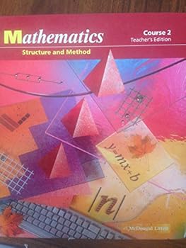 Hardcover Mathematics Structure and Method Course 2 California Teachers Edition Book