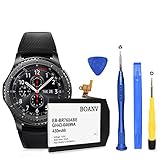 [430mAh] Akku für Samsung Gear S3 Frontier, Gear S3 Classic 3,85 V Akku SM-R760, R770, R765 EB-BR760ABE GH43-04699A mit professionellen Reparaturwerkzeug-Kits
