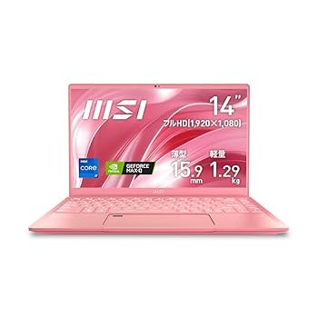 美品 MSI Prestige 14 クリエイターノート 4K WEB限定モデル MSI クリエイターノートPC Prestige 14 - GeForce GTX 16