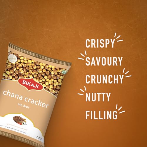 Tana Tan (Aloo Bhujia) 1000g and Roasted Chana Cracker 200g Combo of 1200g (42.33Oz) – Authentic Indian Snacks Family Pack | Crunchy Namkeen, Party Mix, Bar Snacks & Tea-Time Treats