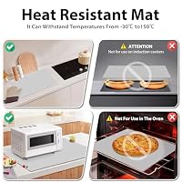 Rutschfeste Backunterlage Backmatte Silikon Matte Groß Küche Hitzebeständig – Ansicht 6