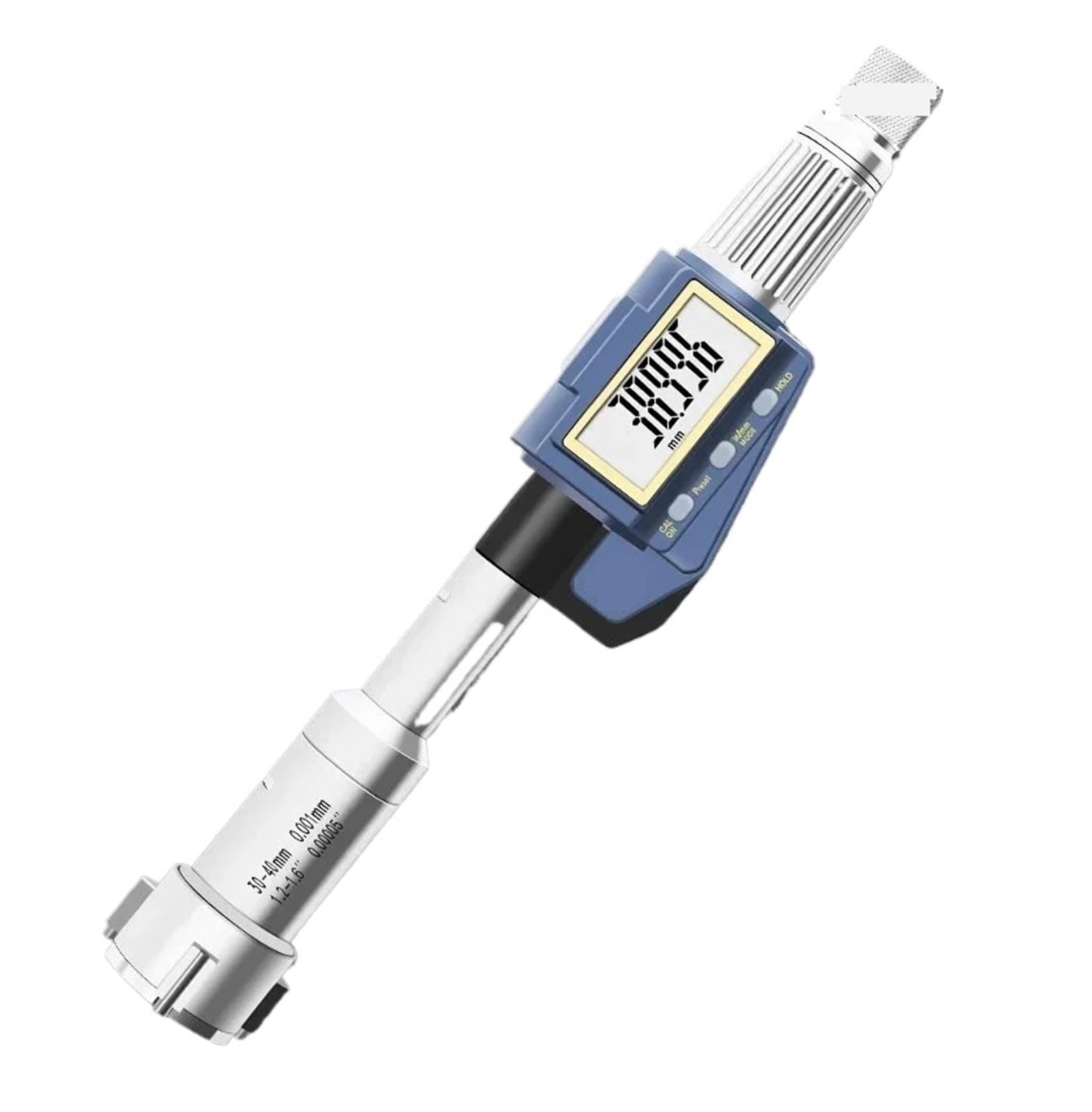 Micrometro digitale in acciaio inossidabile, precisione 6-8 mm, micrometro interno a 3 punti Letture accurate(20-50X0.001MM)