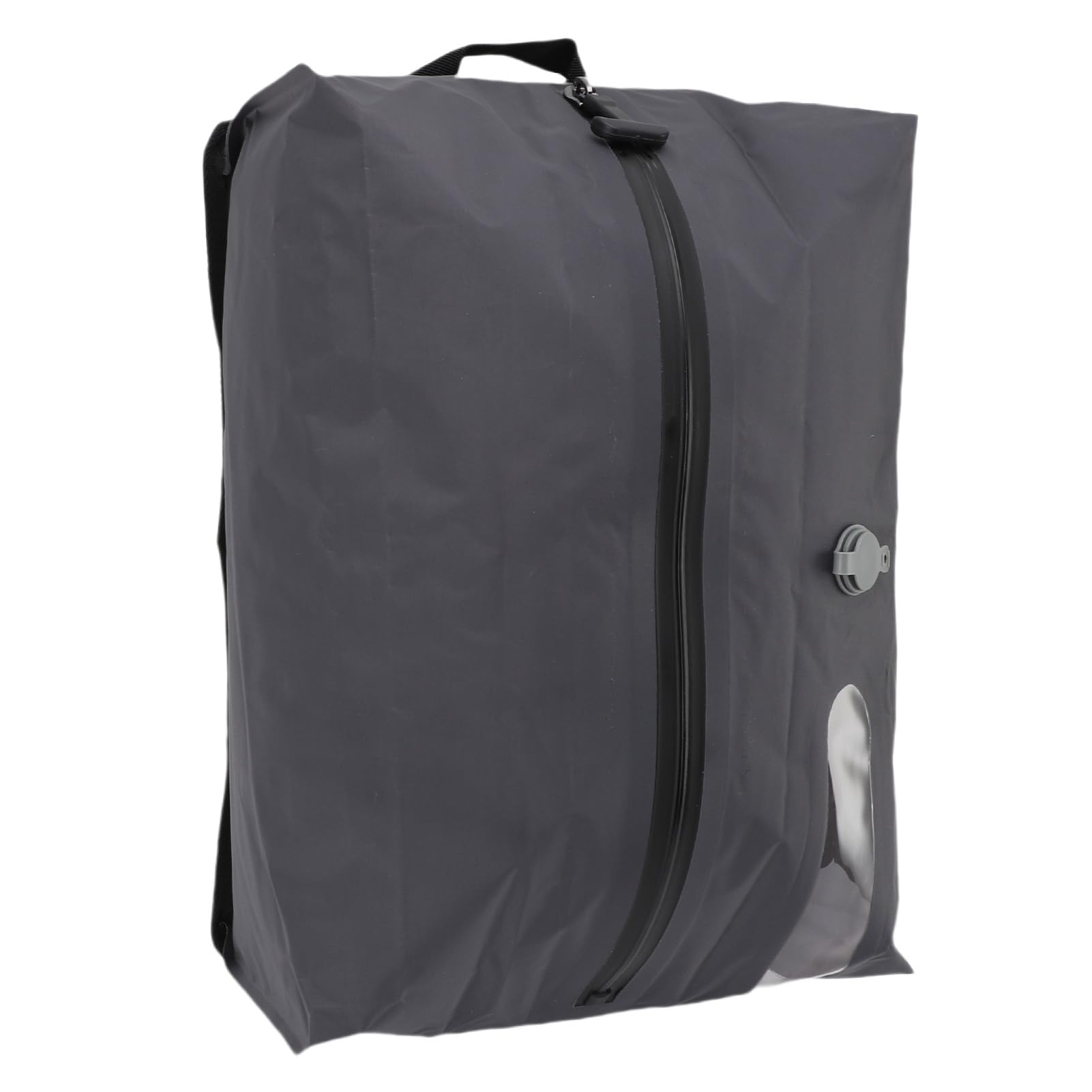 Jectse Sacco di Compressione Sottovuoto Riutilizzabile Impermeabile in TPU da 16 Litri per Risparmiare Spazio in Viaggio, 1 Confezione per Valigie, Zaini, Bagagli (GRAY)