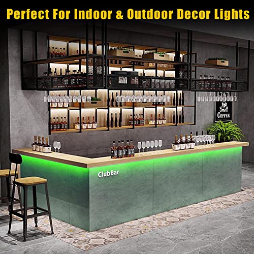 Tira de Luces LED Flexible Impermeable Verde IP68 con Fuente 12V 5A miniatura 3