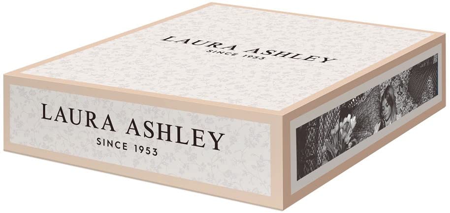 Laura-Ashley-Heritage-Midnight-Pinstripe-10-Dinner-Plate-Set-in-Giftbox-Porcelain-Dining-Plates-Microwave-Safe-Ceramic-Dinnerware-FloralNavy Laura Ashley Heritage Midnight Pinstripe 10 Dinner Plate Set in Giftbox Porcelain Dining Plates Microwave Safe Ceramic Dinnerware FloralNavy