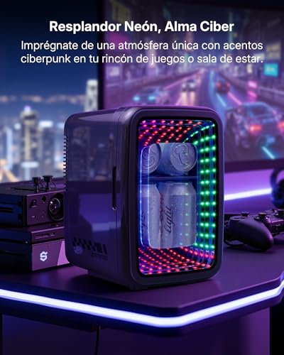 Mini Nevera de 4 Litros para Cosméticos y Bebidas en Habitación 4