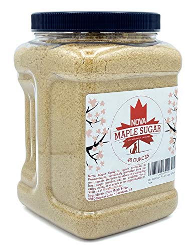 Nova Maple Sugar - Pure Grade-A Maple Sugar (3 Pounds) #TOP1
