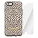 Produktbild OtterBox Strada exklusive Leder Schutzhülle, Beige + Alpha Glass Display Schutzglas für Apple iPhone 6 / 6s