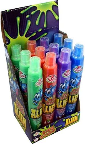 Alien Fruit Flavour Giant Liquid Candy Spray 12 x 80ml