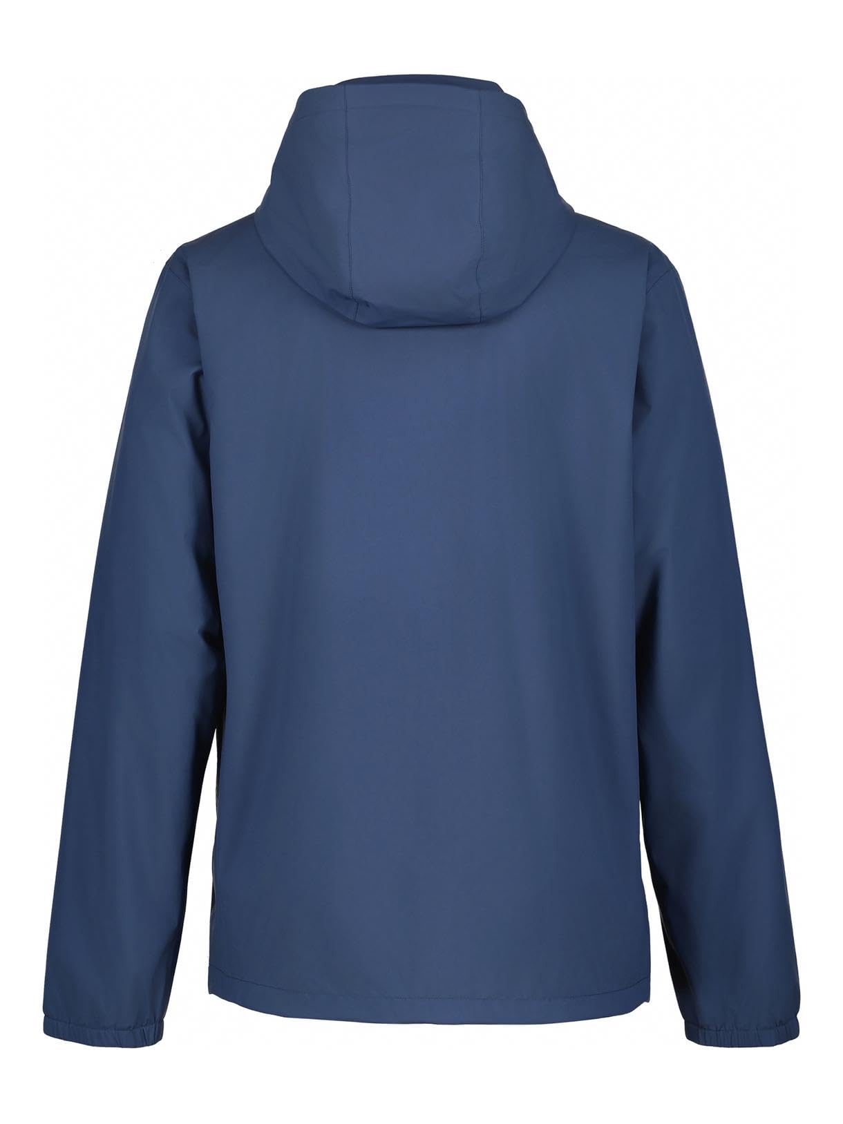 Icepeak Brocton - Giacca impermeabile da uomo con cappuccio (10.000 mm), traspirante e compatta, ideale per attività all'aperto e quotidiane.