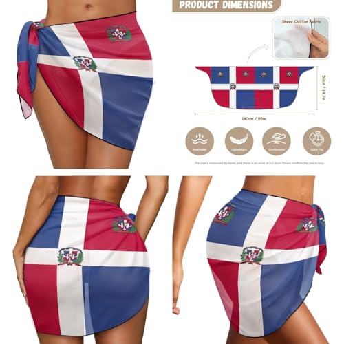 Thongs Bikini Sets for Women Two-Piece Swimsuit with Bikini Sarong Cover Up Sexy Invisible Straps Bathing Suit2