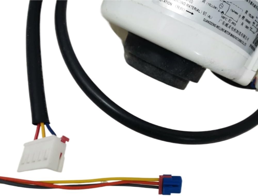 Compatible with Samsung Central Air Conditioner Indoor Unit Fan Motor DB31-00665A YKFG-18-4-91L 4P Silent and Energy Saving Durable and Stable