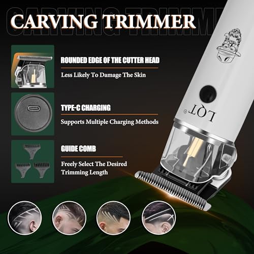 Image of Professional Men's Grooming Kit: Electric Foil Shaver, Beard Trimmer & Hair Clipper for Bald Head & Face - The Cordless Christmas Gift for Dad /Him
