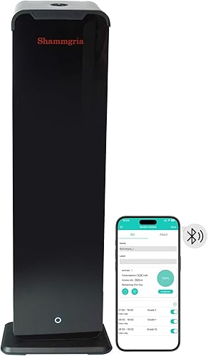 Máquina de aire de aroma de pie 2025 para el hogar y el hotel, difusor de aroma comercial de lujo con tecnología de aire frío, cobertura de 5000