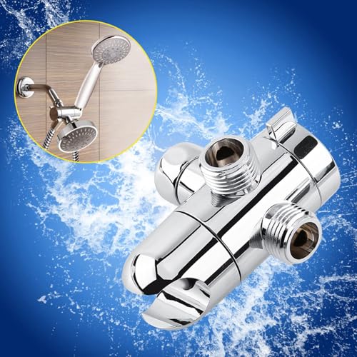 Valve de dérivation universelle de douche pour simplifier la routine familiale