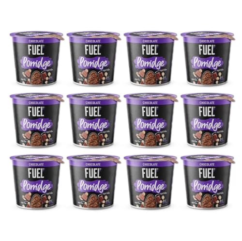 Fuel 10k Chocolate Porridge Pots, 12 x 70g
