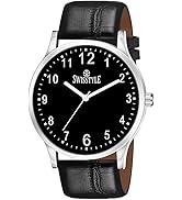 SWISSTYLE Black Chain Chrono Look Analog Stainless Steel Watch for