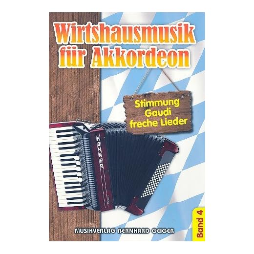 Wirtshausmusik für Akkordeon 4 - Akkordeon Noten [Musiknoten]