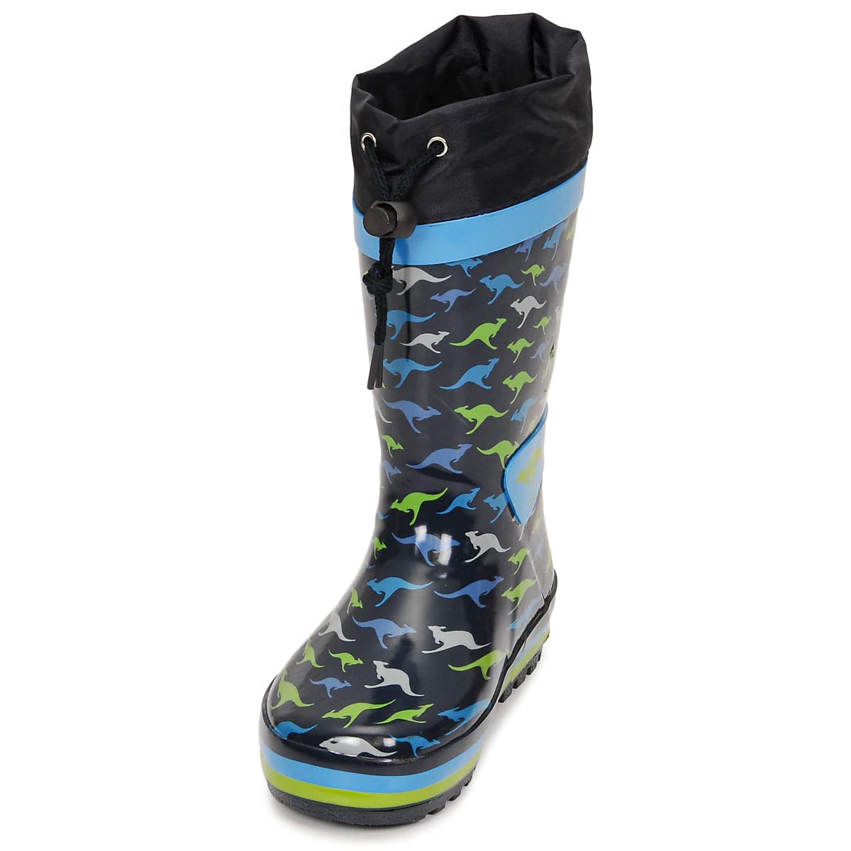 KangaROOS Jungen K-rain Gummistiefel, Dk Navy Kangaroo, 34 EU