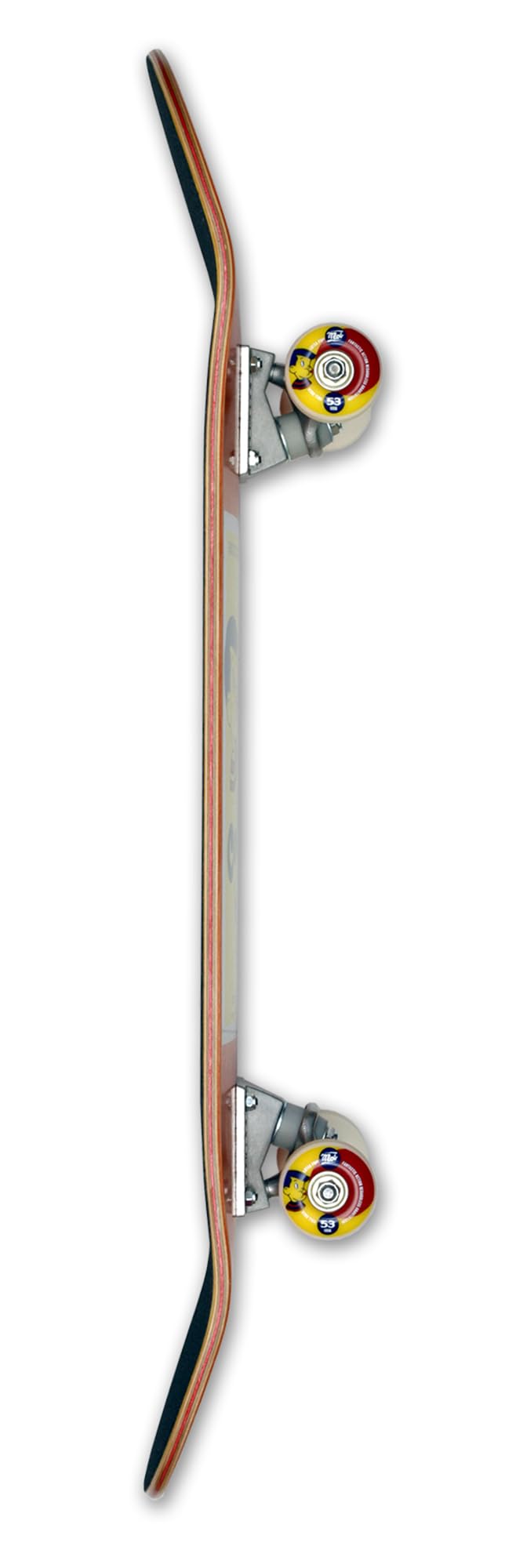 MOB Skateboards Bubble 8.0 – Tavola completa 31 x 8 pollici – Tavola in legno a 7 strati di legno d'acero – già montata – Skateboard per ragazzi, adulti, principianti e professionisti – Arancione