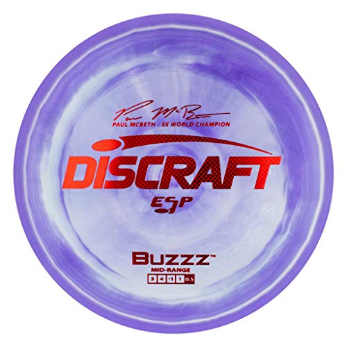Discraft ESP Buzzz 175-176 Gram Paul McBeth Signature Series Mid-Range Golf Disc