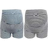 [Ciilee Baby] 妊婦帯 パンツ マタニティガードル 妊婦帯ガードル 産前ガードルタイプ パンツスタイプ おなからくらく妊婦帯パンツ 妊娠パンツ 下着 妊娠初期 綿 (マルチカラー, L)