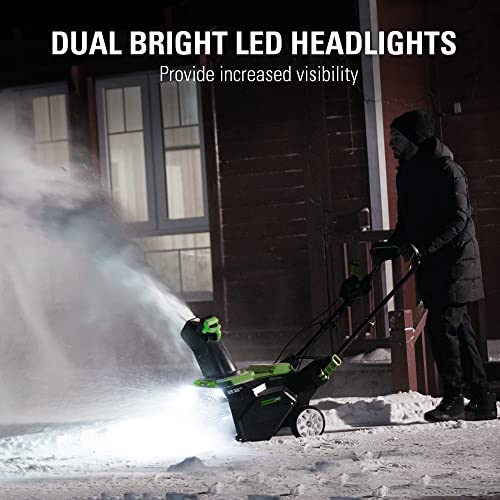 image for Greenworks 80V (75+ Compatible Tools) 22” Brushless Cordless Snow Bl