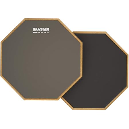 Evans Realfeel 2-Sided Practice Pad, 12 Inch