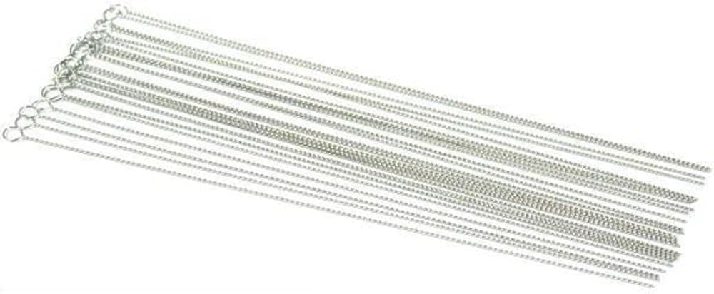 50 Twisted Beading Needles & 55 Sterling Silver Crimp Beads