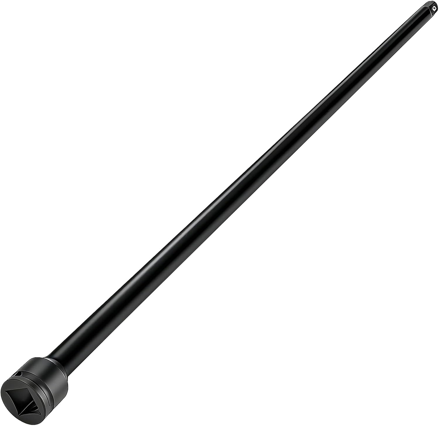 1/2 Inch Drive Extension,1/2" Impact Extension Bar,24" Long Socket Wrench Extender,Cr-Mo Steel (24 Inch)