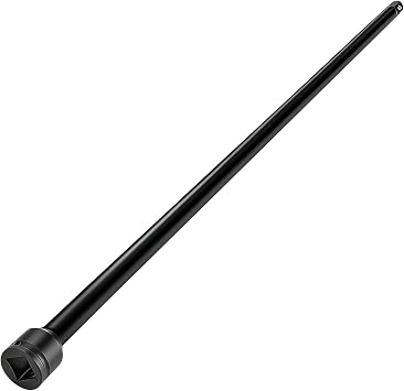 1/2 Inch Drive Extension,1/2" Impact Extension Bar,20" Long Socket Wrench Extender,Cr-Mo Steel 20 Inch