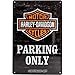 Nostalgic-Art 22231 Harley-Davidson - Parking Only, Targa in metallo retrò 20x30 cm
