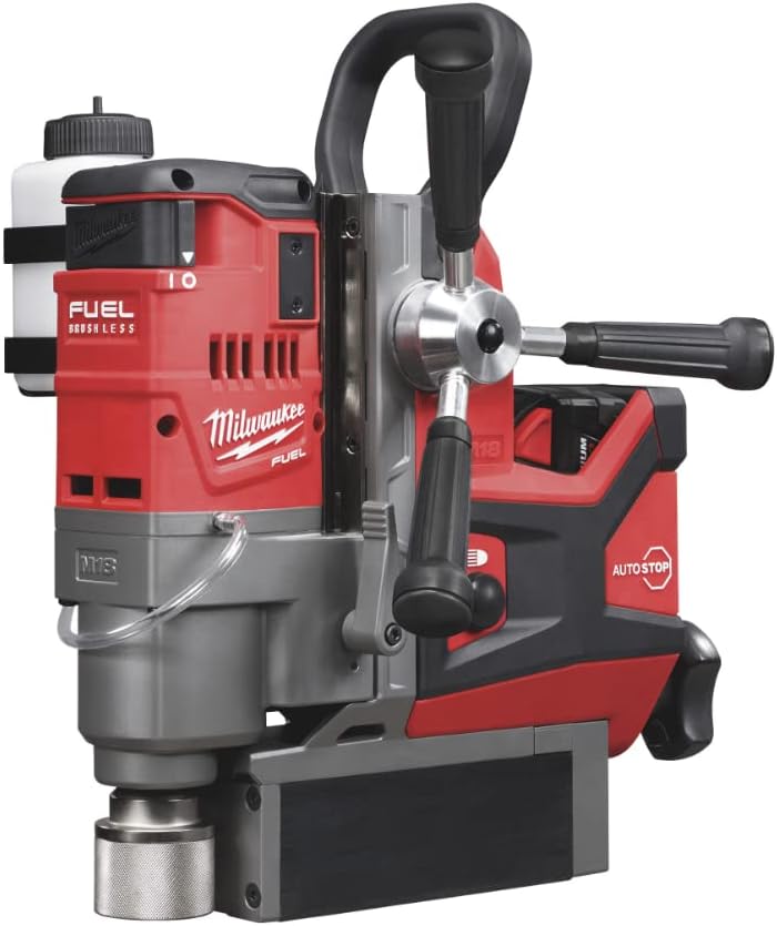 Milwaukee M18 Magnetic Drill — With 2 Batteries, 18 Volt