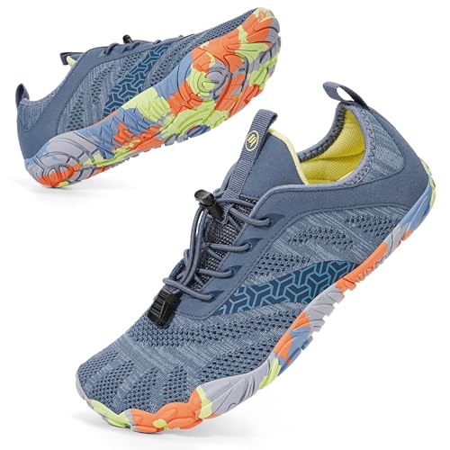 BibHoly Barfuss Schuhe Damen Herren Barfußschuhe, Leicht Atmungsaktiv...