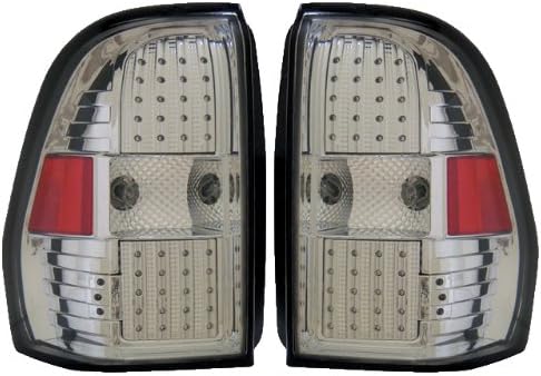 Chevy Trailblazer Replacement Tail Light Assembly (LED Chrome) - 1-Pair