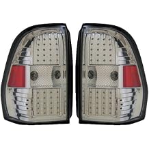 Chevy Trailblazer Replacement Tail Light Assembly LED Chrome - 1-Pair