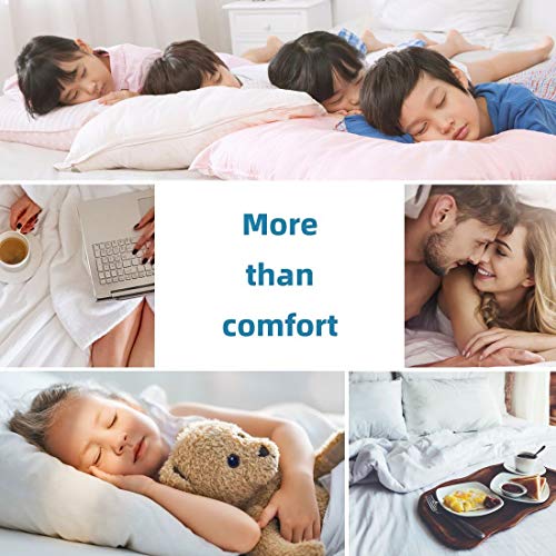 Coonp All Season California King Comforter Cooling Down Alternative Quilted Duvet Insert With Corner Tabs,Winter Warm Hotel Comforter,Machine Washable-104 X 96 Inches,White #TOP6