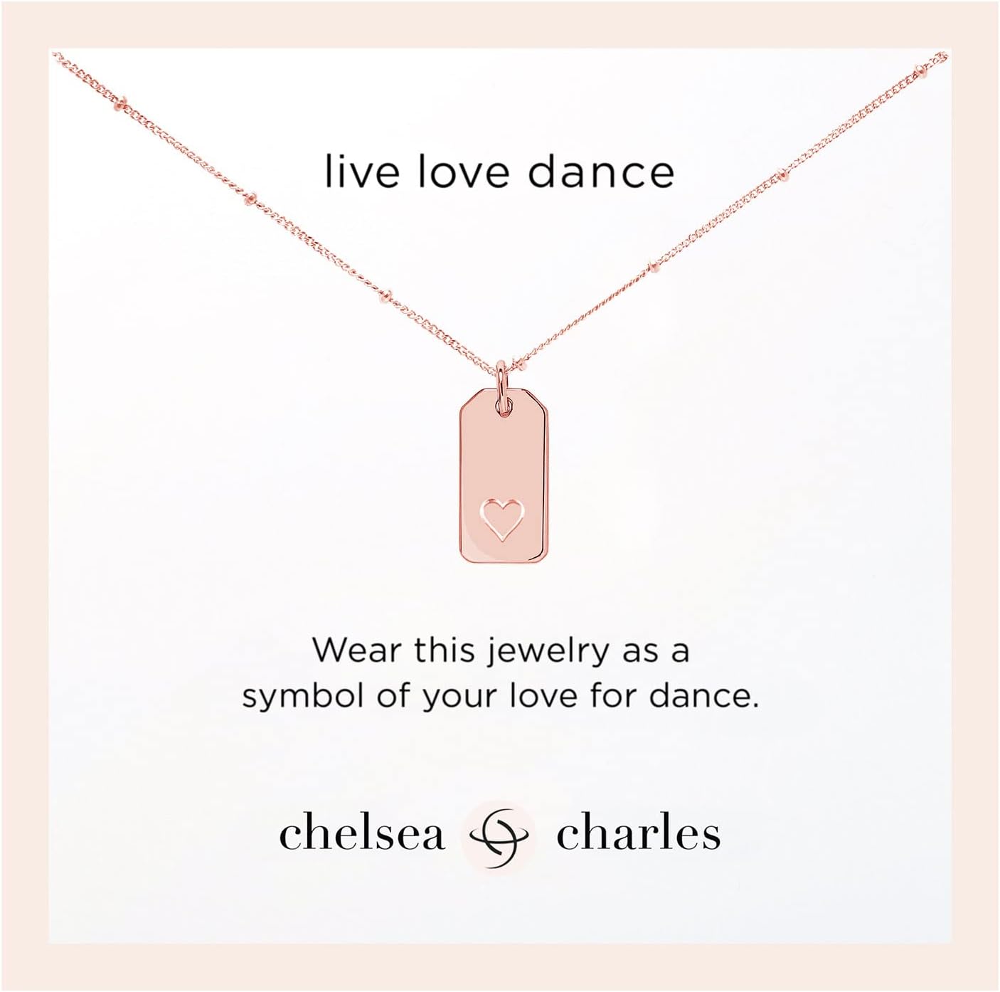 Chelsea Charles Dance and Cheer Reversible Charm Necklaces