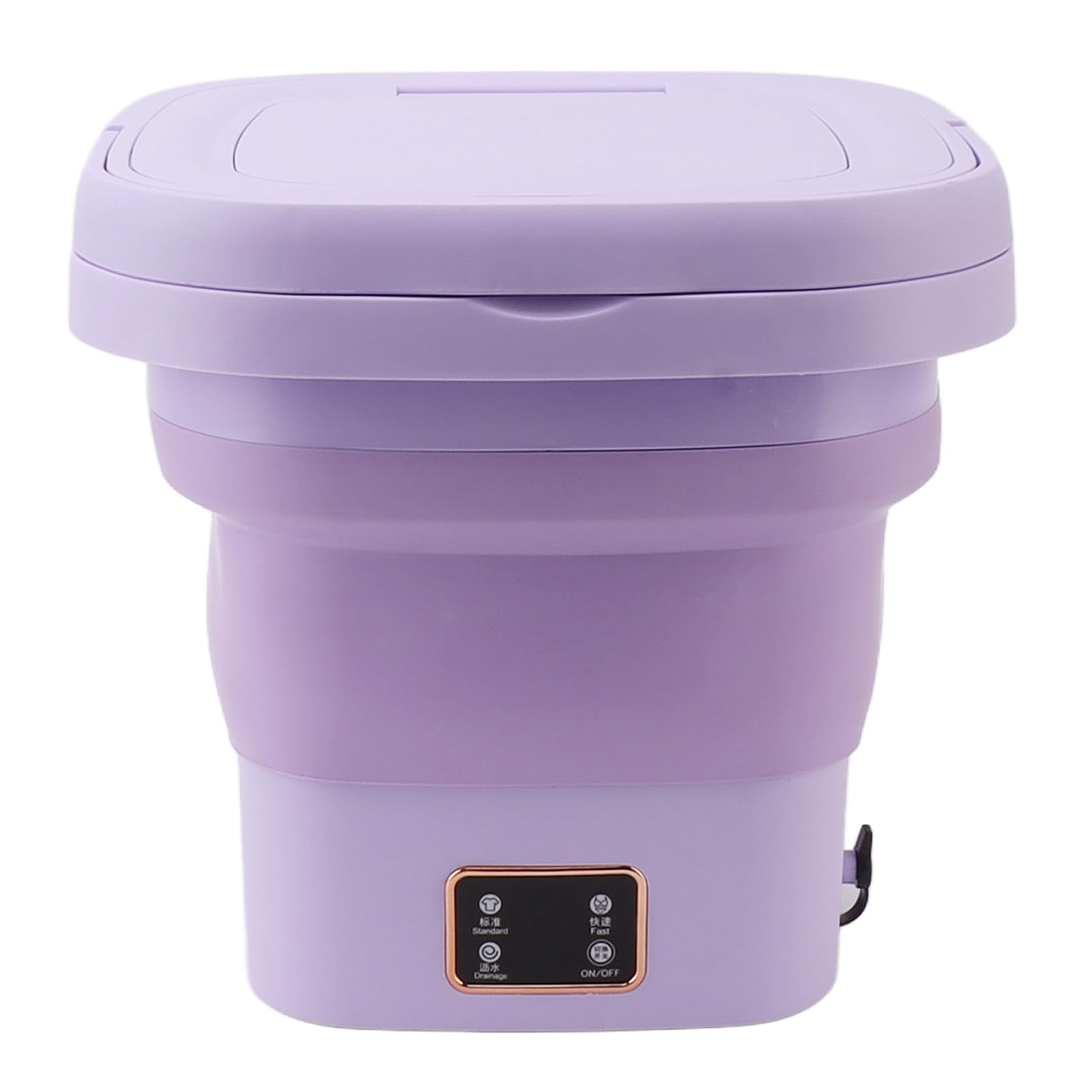 パープル ハンディ洗濯機 Amazon.co.jp: 小型ポータブル洗濯機下着寮折りたたみ 9L (紫