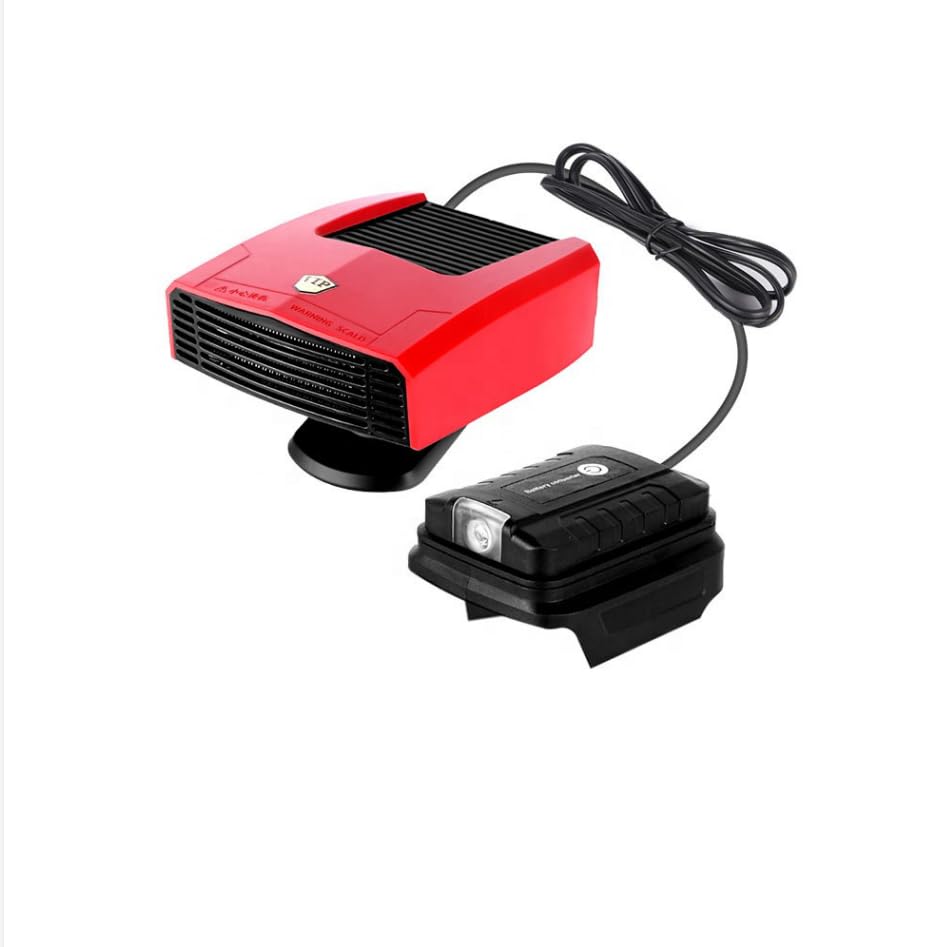 PANGBOER Calentador eléctrico inalámbrico de 1500 mAh para espacios pequeños, cuenta con calefacción de refrigeración y función silenciosa, calentador inalámbrico