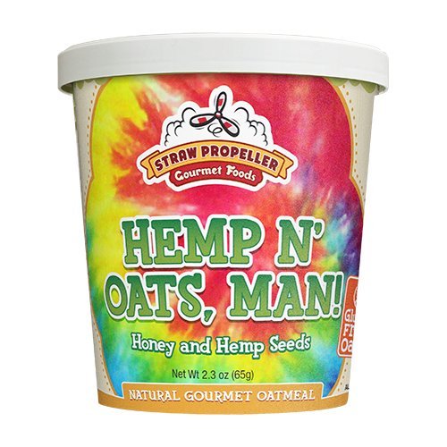 Straw Propeller OATMEAL HEMP AND OATS, 2.3 OZ Grocery