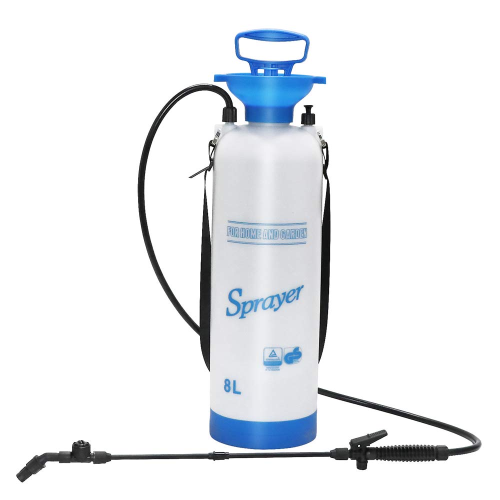 Buy 2 Gallon Pump Sprayer Portable Garden Pressure Sprayer w/ Valve and