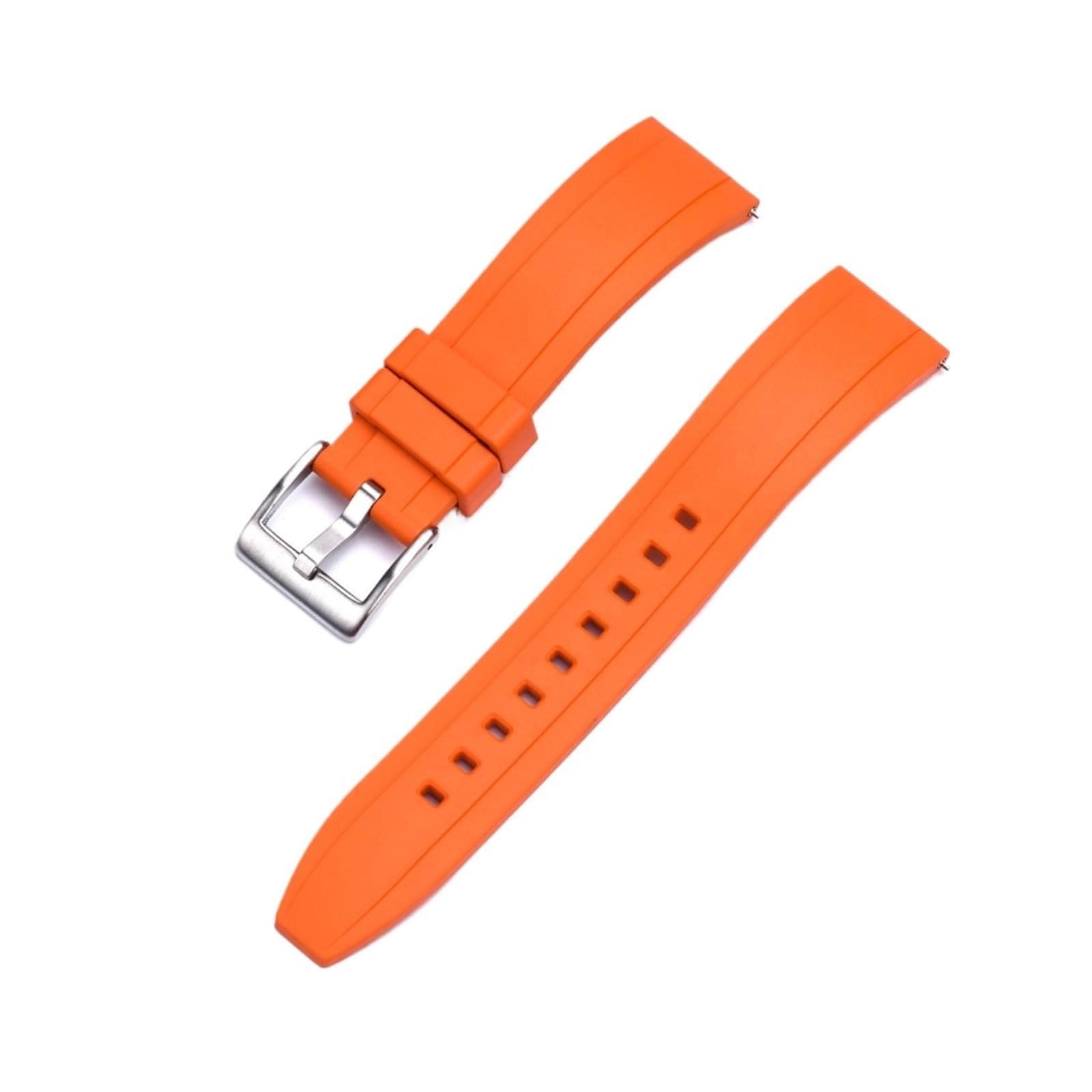 SiChouwz, cinturino per orologio in gomma vulcanizzata FKM di alta qualità, 20 mm, 22 mm, 24 mm, a sgancio rapido
