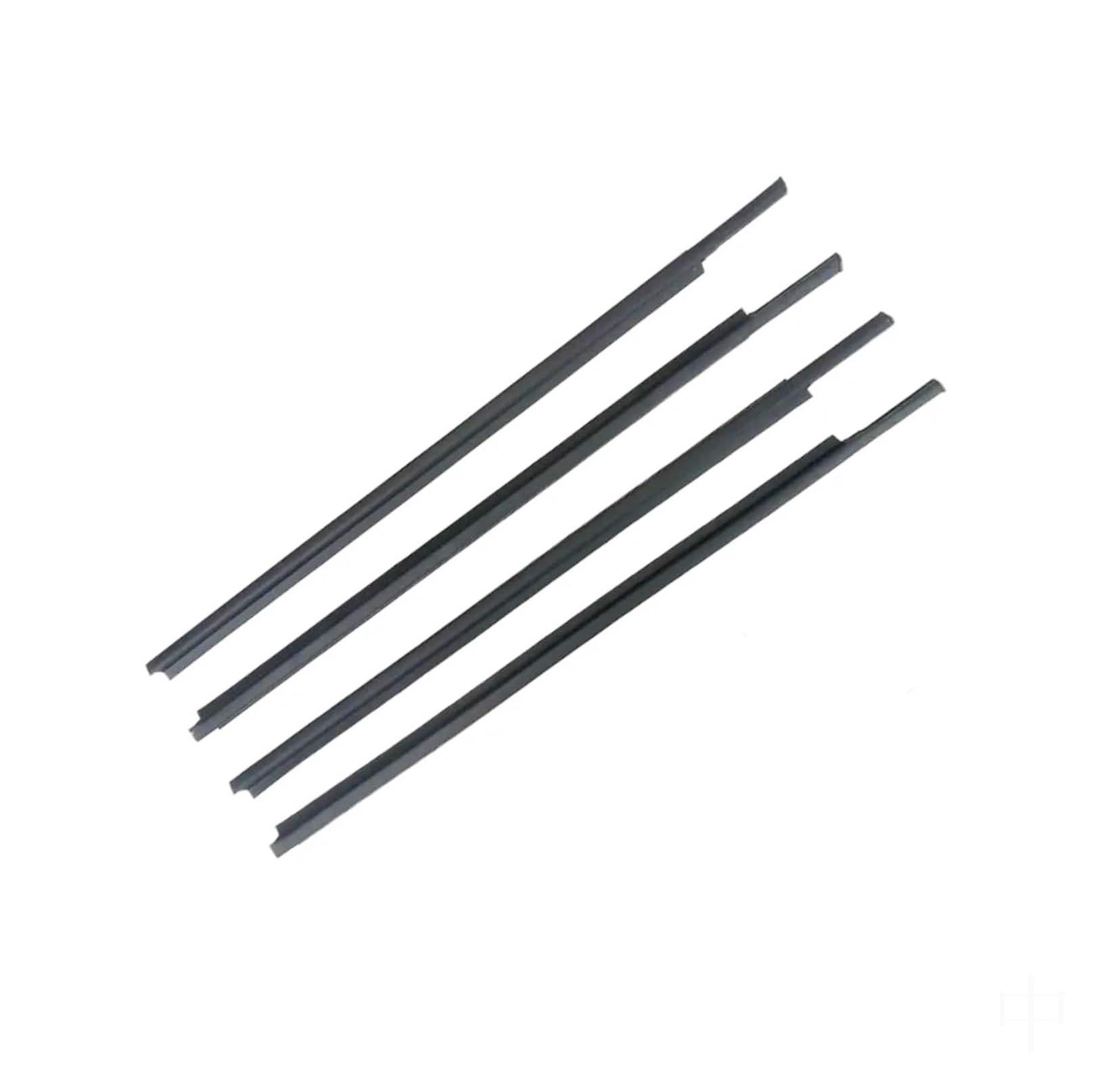 Eleknzbztg One Color Window Seal Strip For Suzuki For Sx4 2007-2013 For Hatchback Outer Door Weatherstrip Sealing Strip 4Pcs Car Door Seal Strip