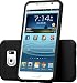 Galaxy S6 Case Ariza ImperialDual Layer [Slim Fit Series] Hybrid Shock-Dispersion Technology Everything Resistant Case for Drop and Impact Protection Ultra Layered Case for Samsung Galaxy S6, Black