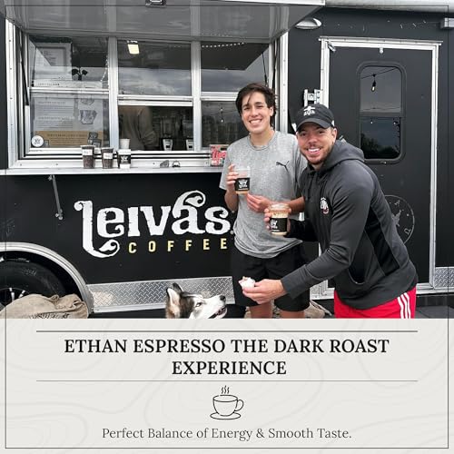 Leiva’s Dark Roast Whole Bean Espresso (8oz) miniatura 6