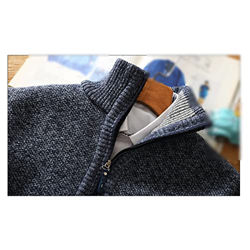 Pull col roulé coupe ajustée bleu pour ne plus avoir froid