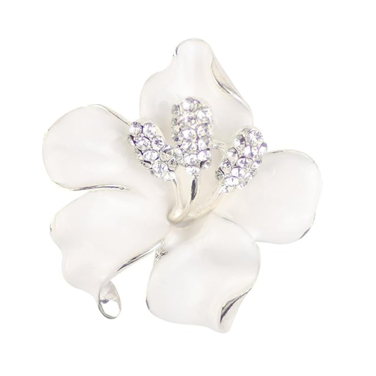 Floral Brooch Pin for Women – Flower Saree Brooch for Women,Girls and Men | Elegant Ladies Brocher for Saree, Dress & Hair Accessory